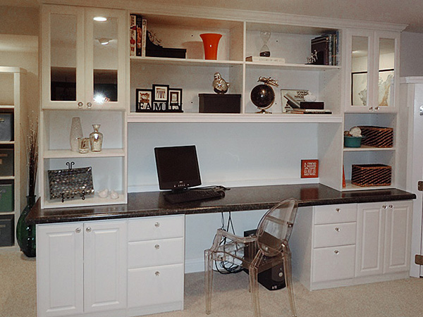 Custom Built Home Office Furniture And Storage Appleton Wi Area