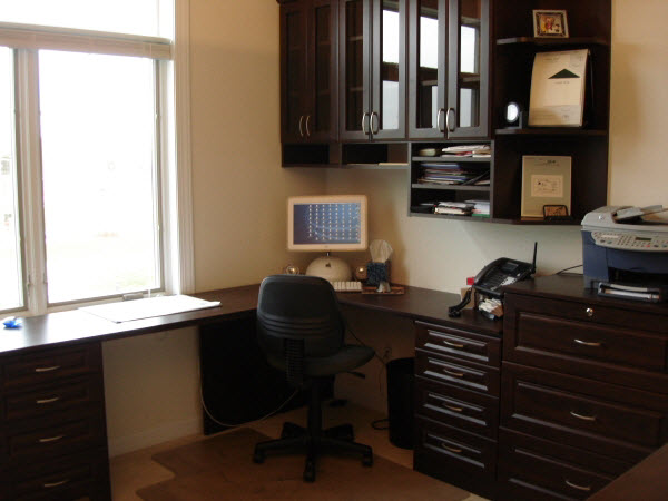 Home Office Dark Home Office Desk