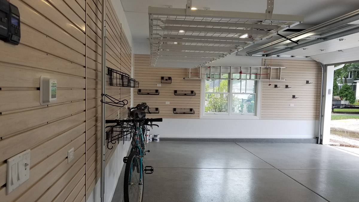 Garage Slatwall Panels Appleton WI Garage Organization Green Bay
